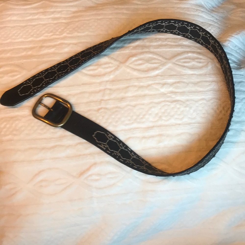 Genuine leather belt